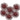 3M radial bristle disc in Red, 220 grit, designed for general purpose metal finishing and deburring.