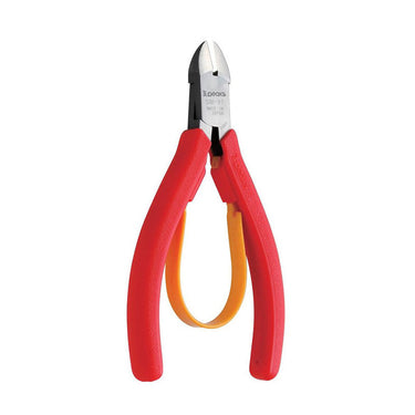 3.Peaks SM-01 mini micro nippers with red soft grips and orange spring.