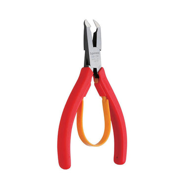3.Peaks SM-06 edge cutting nippers with red rubber handles and orange spring.