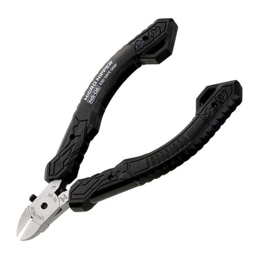 Engineer NS-06 micro nippers with black ESD safe safe grips for electronics.