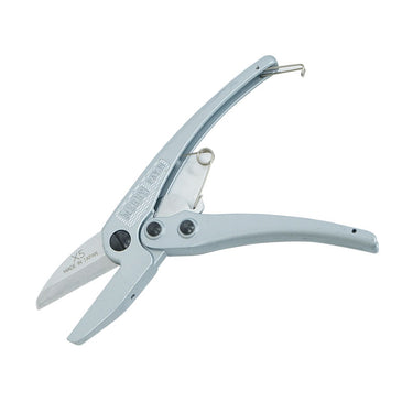 Alfa Mirage SX5 soft material cutter with silver body and spring-loaded handle.