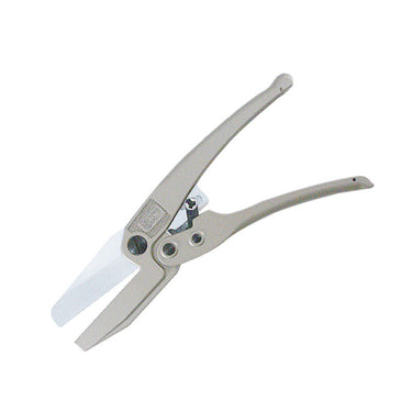 Alfa Mirage SX7 soft material cutter with white blade and ergonomic metal handle.