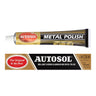 Front view of Autosol Metal Polish tube and retail packaging box.