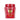 Front view of the 8 FL OZ (236ml) red jar of Connoisseurs Fine Jewelry Cleaner for gold and diamonds.