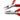 Close-up of DICK brand round nose and chain nose pliers with red handles for jewelry making.