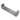 An empty grey Durston cast iron mandrel holder showing mounting holes and embossed brand name.
