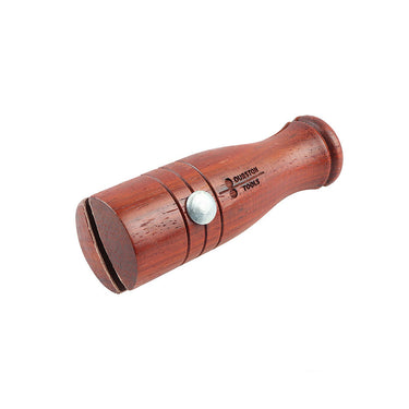 Isometric view of the Durston large wooden ring clamp with leather-lined jaws and ergonomic handle.