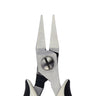 Close-up of Durston professional flat nose plier jaws showing smooth interior surface.