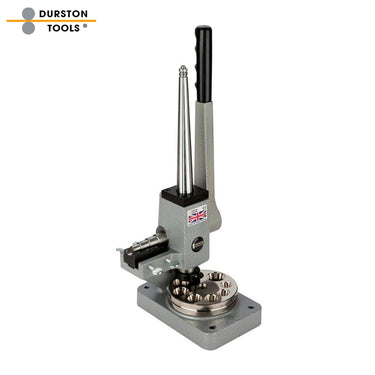 Durston ring stretcher reducer bender combination machine shown at a three-quarter angle.