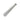 A single tapered metal round bracelet mandrel angled diagonally with the narrow tip pointing up and right.