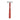 Straight upright vertical view of a Durston superior goldsmith hammer with a flat round face and pointed peen.