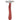 Full straight upright view of a Durston superior sledge hammer highlighting its curved hardwood pistol-grip handle.