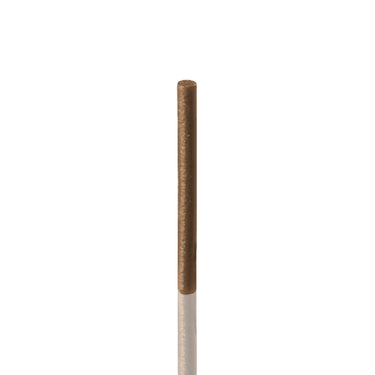 Single brown EVE Eveflex 2x20mm silicone polishing pin with extra hard binding for shaping gold.