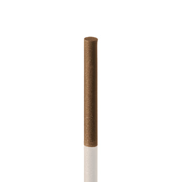 Single brown EVE Eveflex silicone polishing pin, 3x23mm size, typically used for coarse finishing.