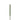Single light green EVE Eveflex 2x20mm silicone polishing pin for fine finishing and high luster.