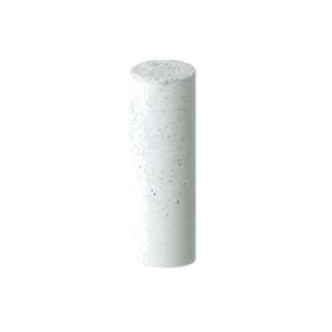 A single EVEFLEX white coarse silicone polishing cylinder for smoothing.