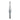 Direct vertical view showing the straight profile layout of the Foredom carbide stylus tip.
