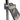 Close-up view of the mounting clamp attaching Foredom multi handpiece arm to vertical pole.