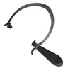 Front angled view of the GreenLion BigBelly V3 jeweler's saw frame with an ergonomic black handle and deep throat.