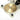 Close-up of the double-sided brass letter and number dial plate for inside ring engraving.