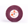 KAAN ZIMPARA Brown Brose Cap 100mm full fiber wheel showing center label and 2800 RPM rating.