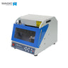 Magic-R compact desktop jewelry ring engraving machine with a blue protective front cover shield