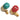 Miller Smith preset oxygen and propane fuel gas regulators with green and red control knobs.