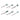 Technical dimension diagram for six green rubber polishing wheels and knife edge points.