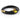 Black rubber LPG torch hose showcasing a large hexagonal EU type brass nut connector