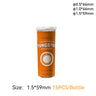 Orion 1.5% lanthanated tungsten electrodes package bottle for 1.5mm x 59mm size.