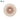 ORO 4C extra soft white goat hair dental polishing wheel featuring a natural wooden hub center.