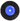 ORO superior rotary cleaning brush with dense black bristles and a solid blue plastic center hub.