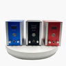 HH-AT01 pneumatic jewelry engraver control boxes in blue, black, and red color options.