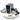 Black HH-AT01 pneumatic jewelry engraver machine with foot pedal, handpiece, and accessories.