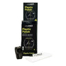 PolyWatch Plastic Polish kit with retail box, polishing tube, cloth, and a digital watch on display.