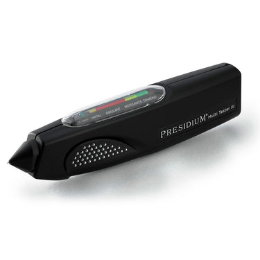 Presidium Multi Tester III for diamond and moissanite identification.