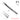 Regine Swiss F1 fine grooved diamond tweezer 16cm showing center alignment channel and 20.7g weight