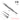 Regine Swiss FR fine tip locking diamond tweezer 16cm with knurled slide lock and 22.9g weight.