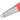 Detailed view of the coarse white fiber bristles at the end of a silver pen tip.