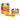An group shot of Simichrome metal polishing paste showing the 50g tube, 250g can, and large 1000g can together.