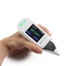 SmartPro MAX tester showing "READY!" status on its capacitive touch display.