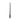 Full view of the metal chrome steel ring size measuring mandrel tool with Hong Kong graduation lines.