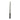 Silver steel ring sizer mandrel tool with standard US sizing dimensions displayed horizontally.
