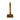 An inverted vertical view of a Stuccler non-marring rawhide mallet with the head facing downward.