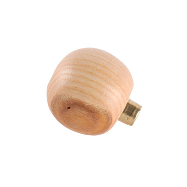 TECHNIQUE 18450 round ball graver handle 40mm made of French beech wood with brass ferrule.