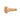 Profile view of TECHNIQUE long mushroom graver handle with solid brass ferrule ring.
