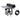 Front view of the WOLF TOOLS adjustable wax trimmer for Foredom handpieces.