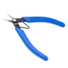 Xuron high durability scissor with smooth blades and blue ergonomic handles for precision cutting.