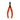 Top down view of the Xuron Maxi-Shear flush cutter in a closed position.