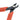 Close-up of Xuron Maxi-Shear flush cutter with open jaws ready for cutting.